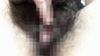 剛毛素人の寝る前オナニー♡クリトリス気持ちよくて喘ぎまくり【個人撮影】