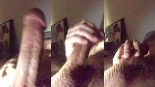 Fit guy has sexy dream and cums