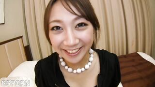 Sexy japanese teen from Tokyo city fucked with pussy creampie