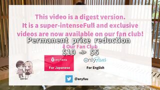 Beautiful Japanese woman takes a bath naked! After that, creampie fuck in bunny cosplay