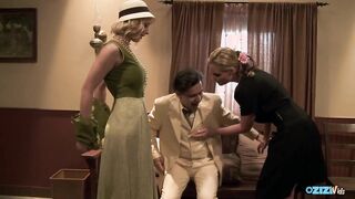 Two Stunning MILFs Indulge in Passionate Fun with a Lucky Guy - Featuring Natalie Norton!