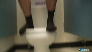 Steamy Encounter: Passionate Moments in a Public Restroom with Nicole Ray