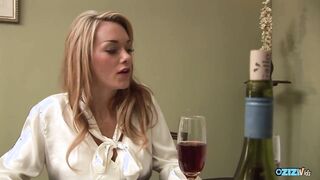 Stunning Blonde Housewife Enjoys Intimate Moments with a Gorgeous Friend