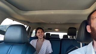 Spraying milk and drinking my Lyft drivers sperm for a free ride. Part 2 on only fans.