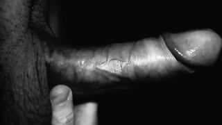Long Blowjob untill I cum in her mouth - Luce Avery Black & White