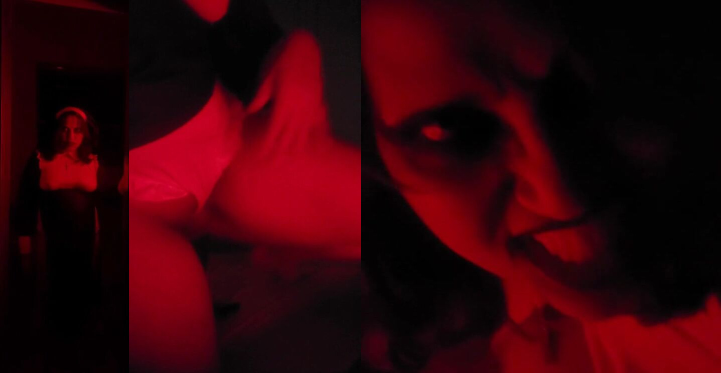 The Nun ✝️ Hot Halloween Night - Haunted Nun Sucking Cock