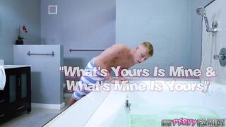 "I Have Not Seen An Erection Like That..." - StepMILF Fucks Stepson After Seeing His HUGE Cock