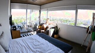 Watching Big Ass Curvy Milf Dressing And Fucking