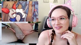 Curvy Gamer Girl Reacts to Epic Bad Dragon Moments: A Hilarious Hentai Adventure!
