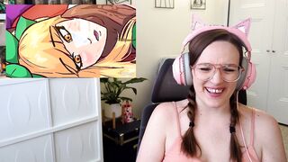 Curvy Gamer Girl Reacts to Epic Bad Dragon Moments: A Hilarious Hentai Adventure!