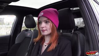 Exciting First Anal Experience with a Petite Redhead at Casting - German Scout Adventure!