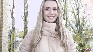 Berlin Casting Adventure: Slim Office Girl Adriana Sweetblonde's Exciting Encounter