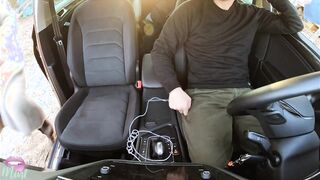Surprising Encounter: Spontaneous Car Adventure with a Mysterious Pregnant Woman