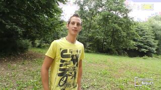Curvy Amateur Beauty Enjoys Outdoor Fun - Real Euro Experience