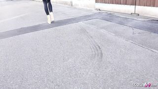 German Beauty Anna70F's First Casting: A Captivating Encounter with a Tattooed MILF
