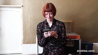 First Time Solo: Enne's Sensual Journey with Panties and Pleasure