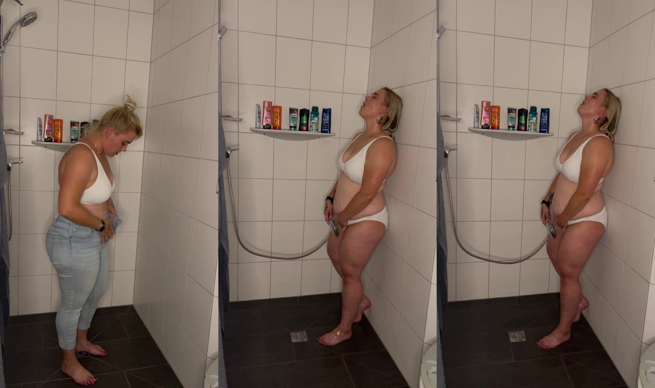 Steamy Shower Moments: Discover the Thrill of Solo Pleasure with Multiple Climaxes!