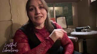 Steamy Encounter: Mature Wife Gets a Surprise Call While Enjoying a Passionate Moment