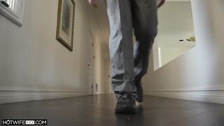 Curious Wife Explores New Adventures with Hubby's Well-Endowed Colleague - A First-Time Experience!
