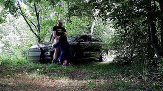 Intimate Moments with a Coworker: A Steamy Encounter in the Great Outdoors
