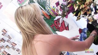 Blonde Milf Discovers a Surprise in the Store and Enjoys an Unforgettable Threesome!