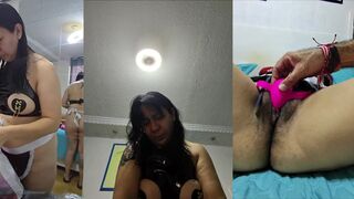 Catching the Cleaning Lady Trying on My Wife's Lingerie – She Surprises Me with Her Response!