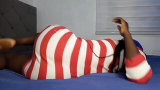 She Surprised Me with Her Curves During a Visit! Hahaha.