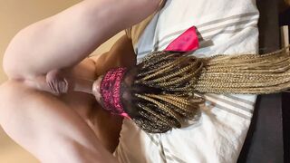 Curious Cutie Takes on a Challenging Throat Experience - POV Amateur Adventure