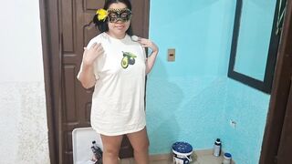 Curious Neighbor Shows Off Her New Outfits - A Mature Encounter