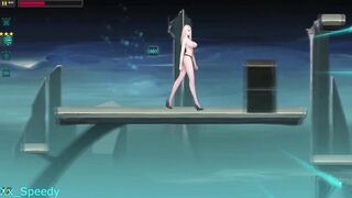 Blonde Heroine Battles Intriguing Aliens in Dark Star Adventure!