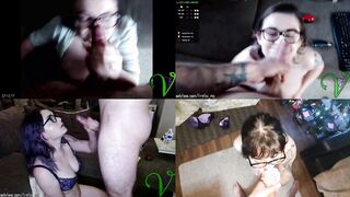 Epic Splitscreen Compilation of Jaw-Dropping Facials!