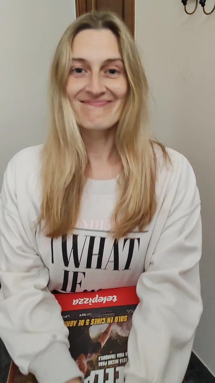 Unexpected Encounter: Blonde Beauty Surprises Delivery Guy