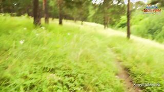 Fit Milf's Intense Outdoor Adventure: Passionate Moments in the Forest