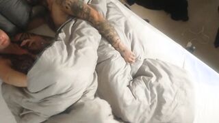 Nixie Surprises Her Partner with a Passionate Morning Wake-Up Call