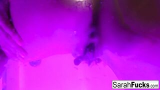 Sensational Solo Play: Tattooed Milf Sarah Jessie in an Artistic Wet Experience!