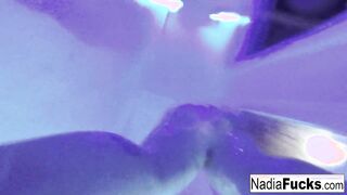 Nadia White's Steamy Shower Solo Session: A Must-See!