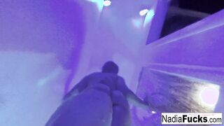 Nadia White's Steamy Shower Solo Session: A Must-See!