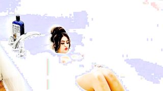 Indulge in a Luxurious Milk Bath Experience: Sensual Moments with Curvy Beauties