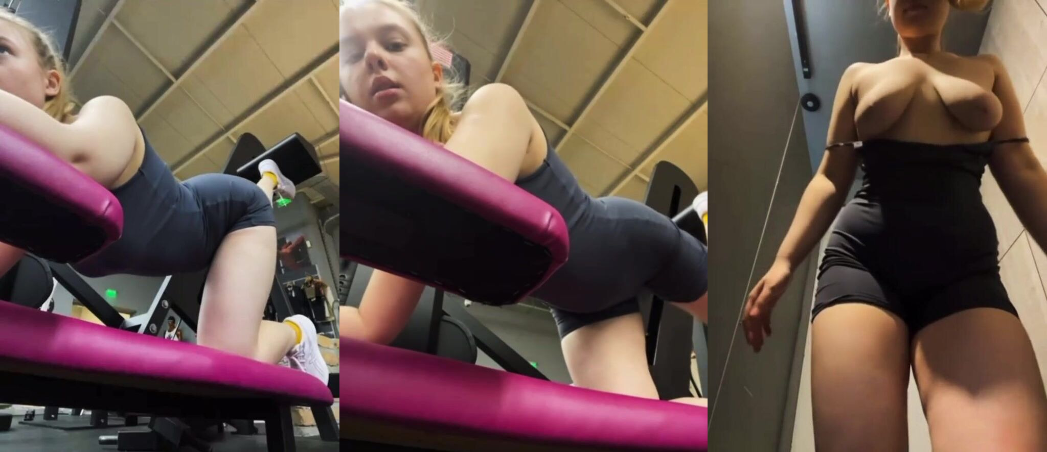Intense Workout Sessions with a Flirty Twist: Gym Adventures with a Cute Amateur