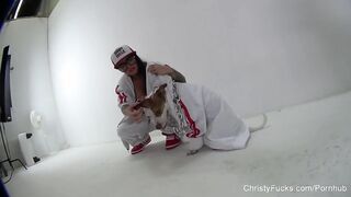 Behind the Scenes with the Stunning Christy Mack: A Tease You Can't Miss!