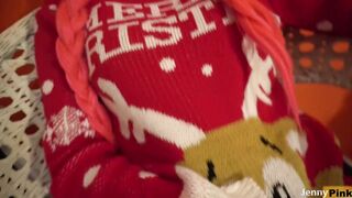 Merry Christmas! Watch Jenny Pink's Festive Fun with a Holiday Twist!