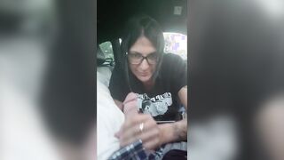 Curvy MILF Delivers an Unexpected Surprise on a Public Road!