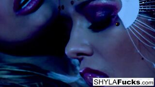 Nika Follows Shyla's Lead in an Exciting Encounter!