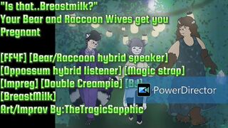 Unexpected Encounters: Bear and Raccoon Girls Share a Magical Experience [FF4F] [ASMR Roleplay]