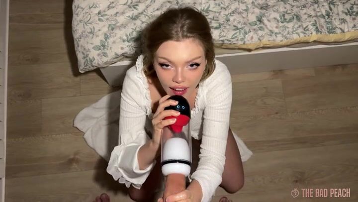 Which is More Pleasurable: Her Skills or the Bad Peach Toy?