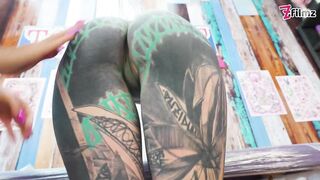 Tattooed Threesome: From Sensual Moments to Inked Passion with Anuskatzz, Edonekaliyuga, and Lily Lu!
