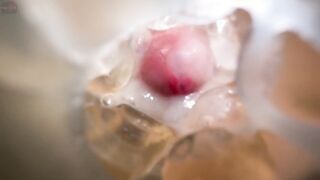 Intense Solo Session: Close-Up Creampie with Fleshlight and Passionate Moans - fap2it