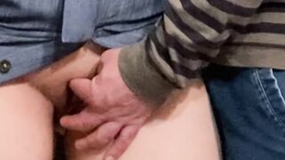 Subway Secrets: Older Guy's Tempting Encounter with a Stunning Young Beauty