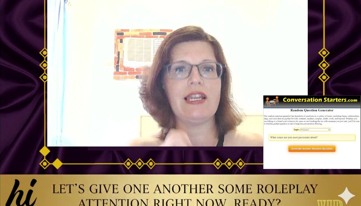 Question time with Mistress