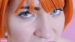 Bikini Nami Swallows Tiny Man (ONE PIECE)